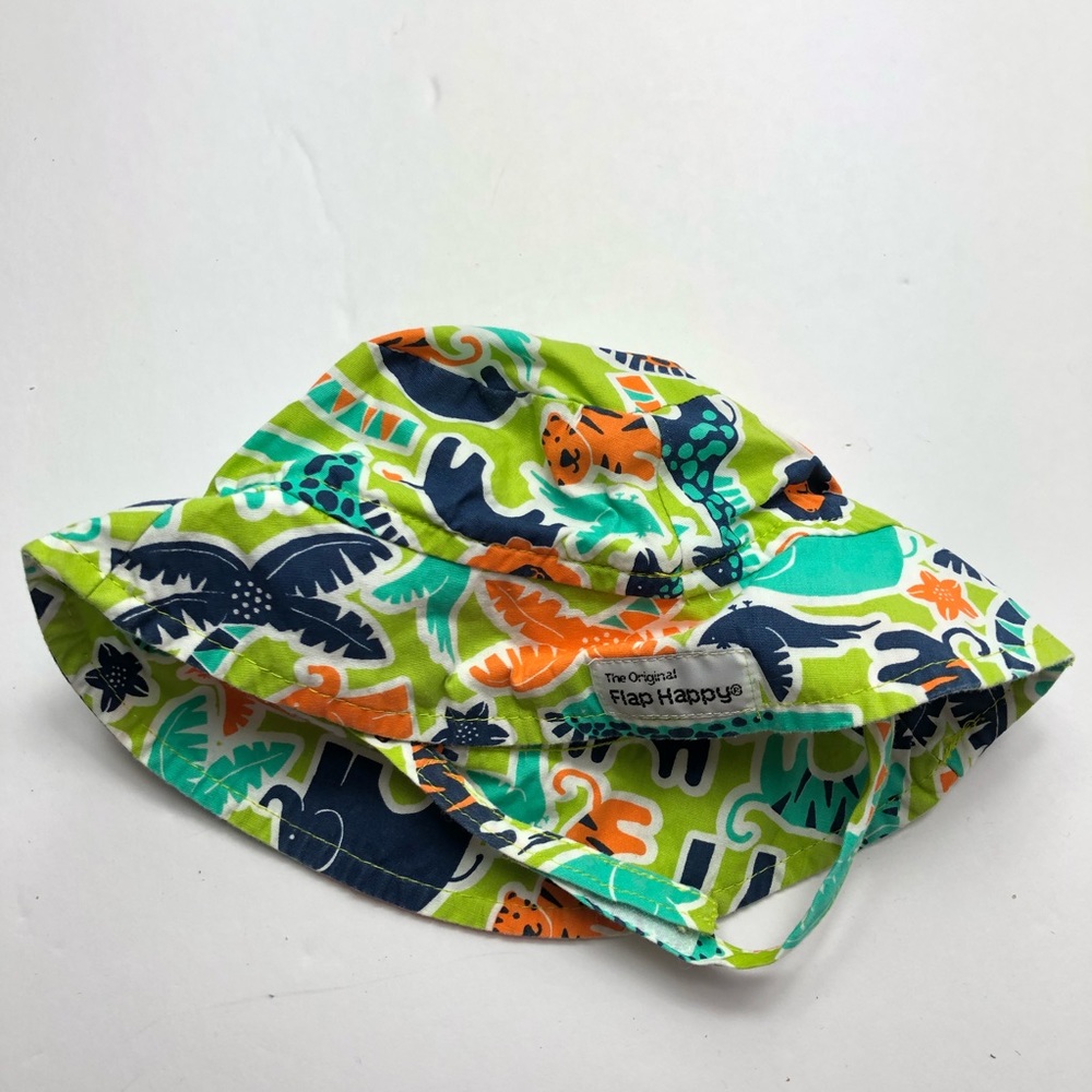 Flap Happy Bucket Summer Hat Velcro Strap